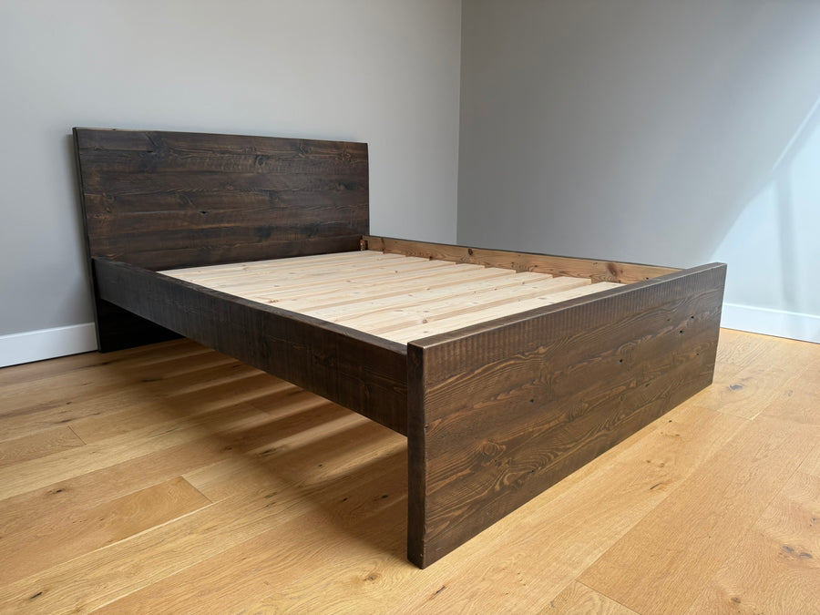 Double Branson Bed - Mocha - Ex-Display