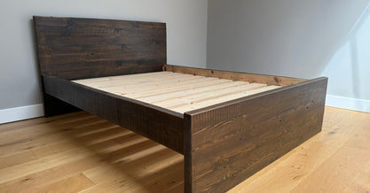 Double Branson Bed - Mocha - Ex-Display