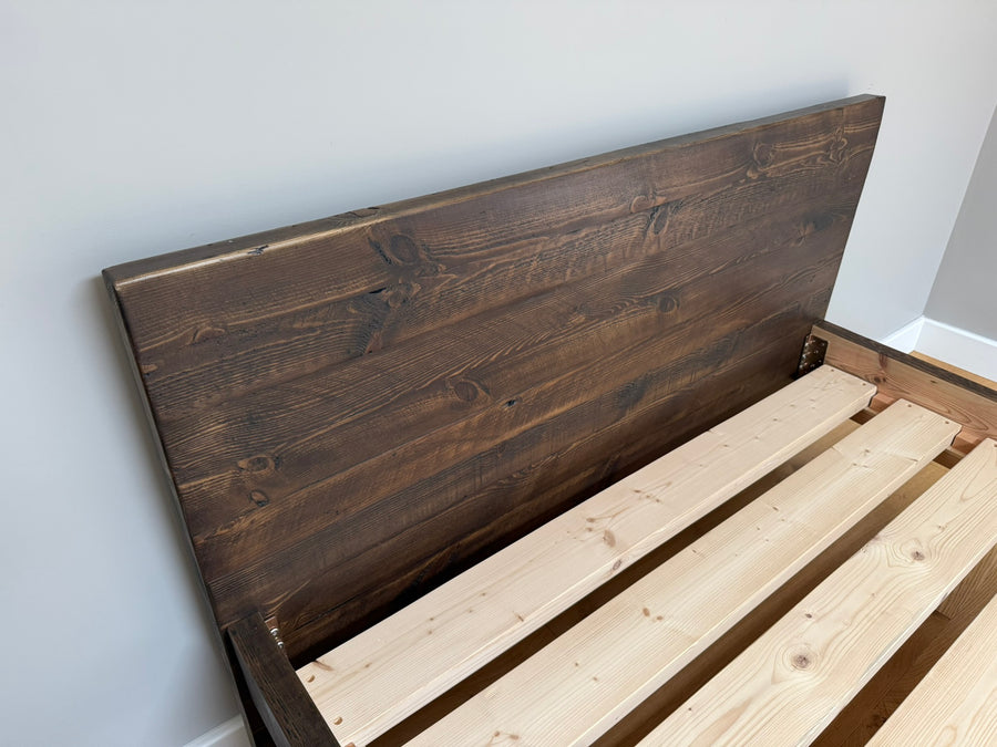 Double Branson Bed - Mocha - Ex-Display