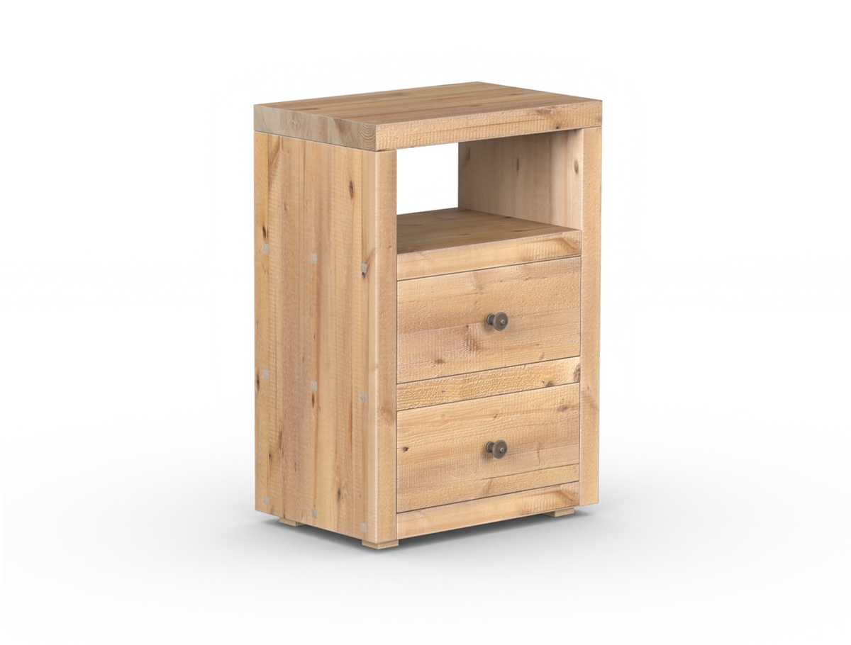 Branson Tall 2 Drawer Bedside