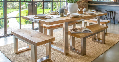 Cavendish Dining Table - Long Overhang