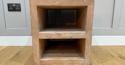 Custom Branson Side Table - Limed - Ex-Display