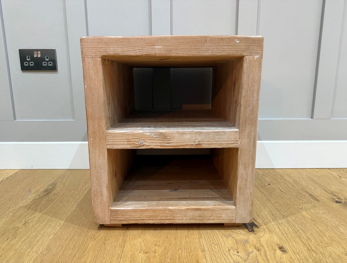 Custom Branson Side Table - Limed - Ex-Display