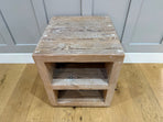 Custom Branson Side Table - Limed - Ex-Display