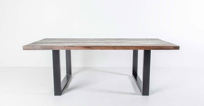 Cavendish Frameless Dining Table - Long Overhang Custom