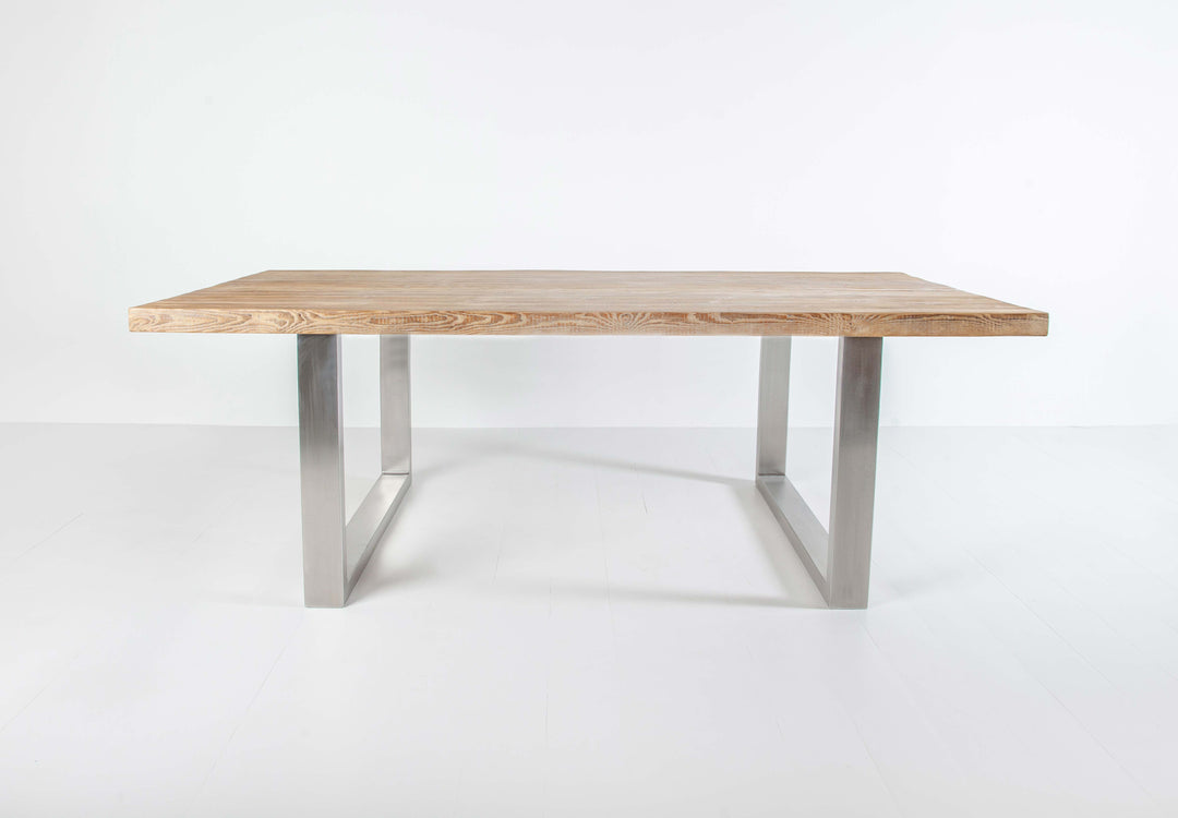 Cavendish Frameless Dining Table - Long Overhang