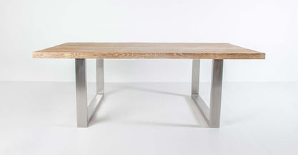 Cavendish Frameless Dining Table - Long Overhang