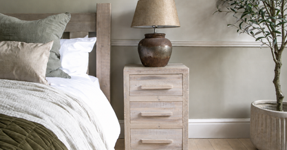 Branson 3 Drawer Bedside