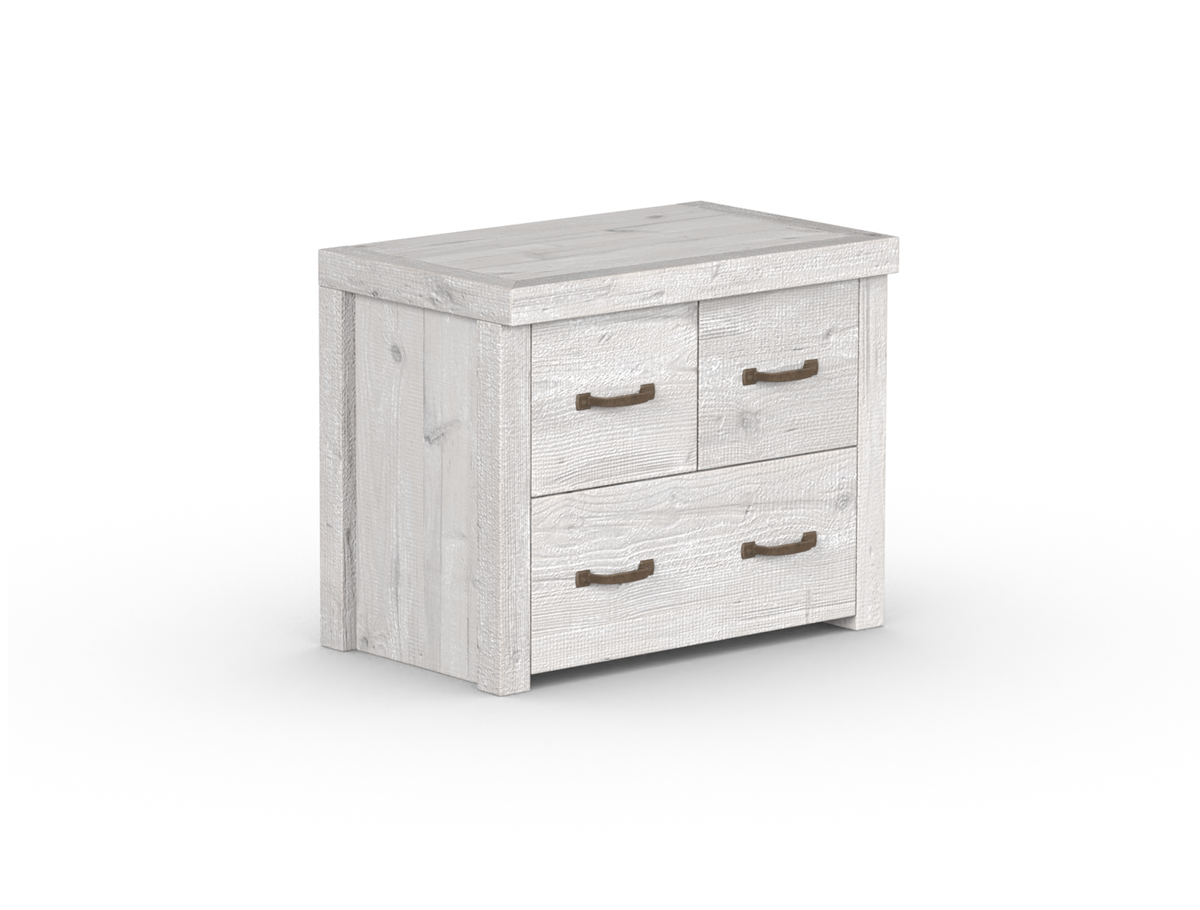 Havisham 3 Drawer Bedside