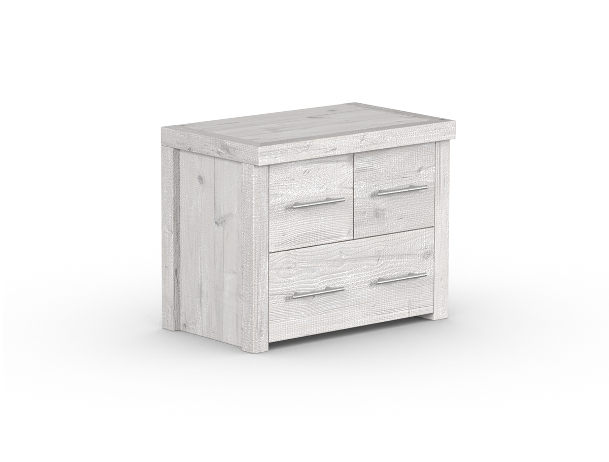 Havisham 3 Drawer Bedside