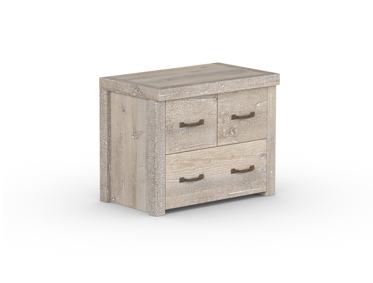 Havisham 3 Drawer Bedside