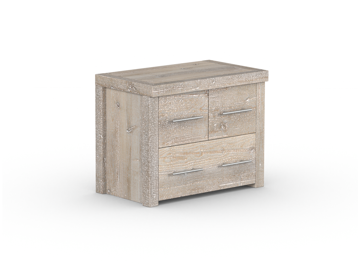 Havisham 3 Drawer Bedside