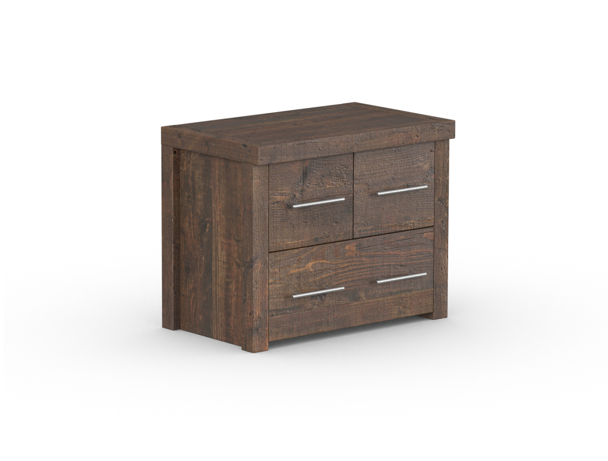 Havisham 3 Drawer Bedside