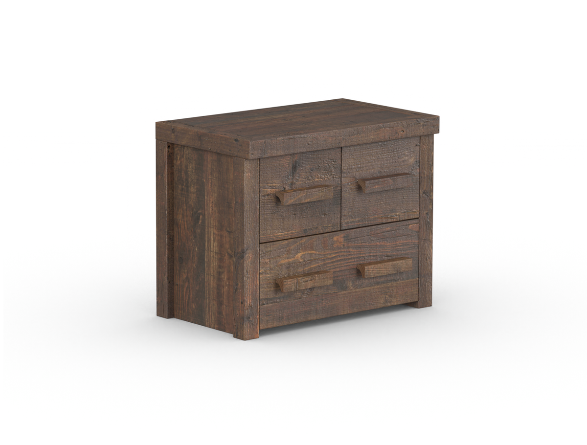 Havisham 3 Drawer Bedside