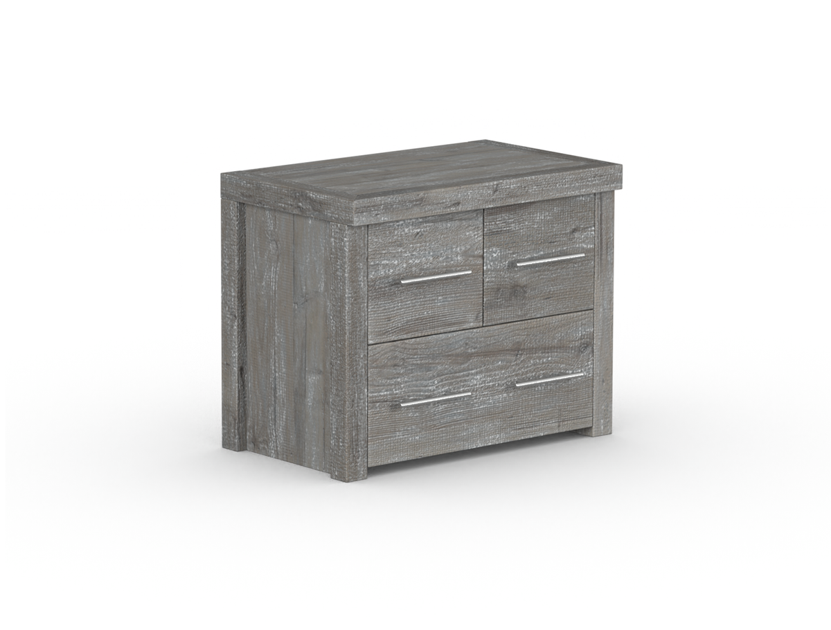 Havisham 3 Drawer Bedside