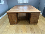 Custom Triple Hudson Large Desk - Warm (CAN BE SPLIT)