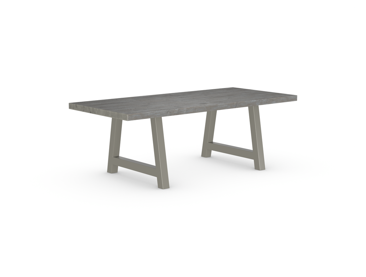 Rochester Dining Table - Long Overhang Custom Frame