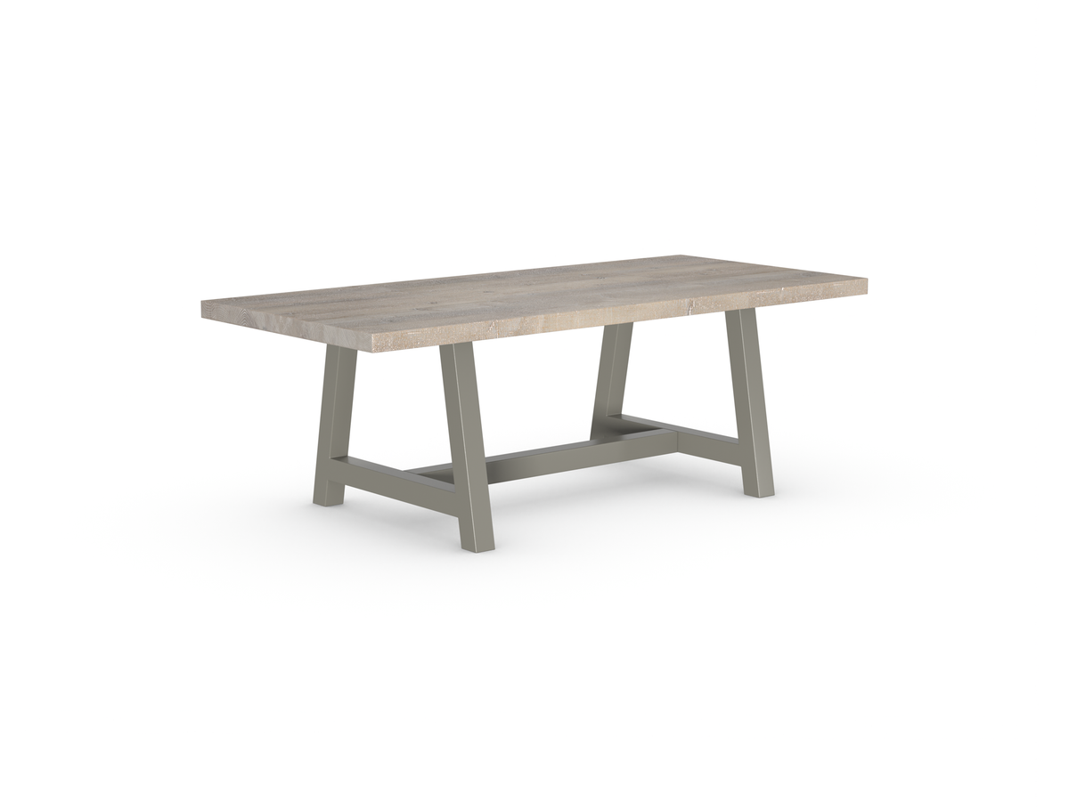 Rochester Dining Table - Long Overhang Custom Frame