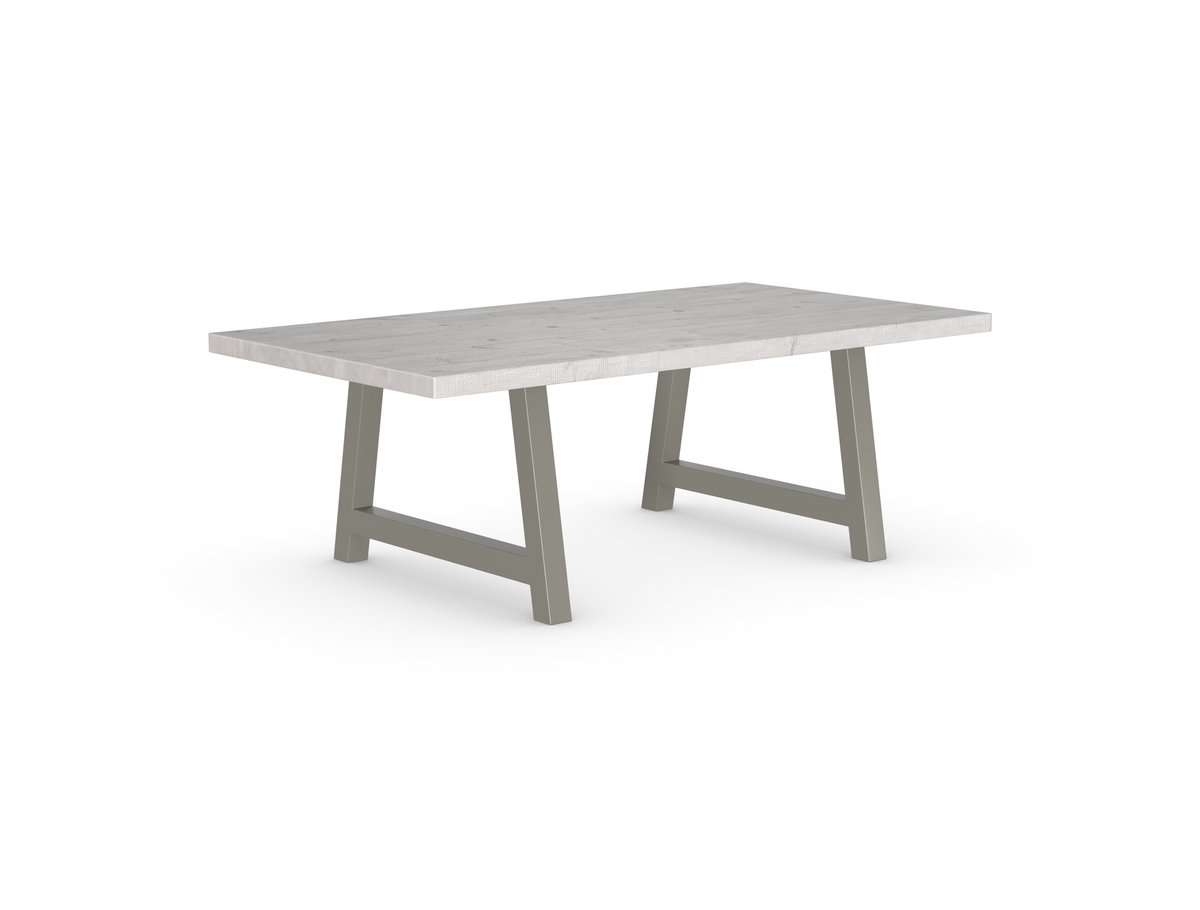 Rochester Dining Table - Long Overhang Custom Frame