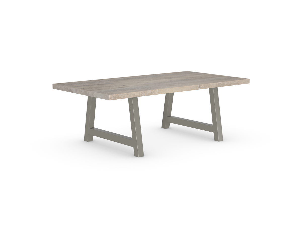 Rochester Dining Table - Long Overhang Custom Frame