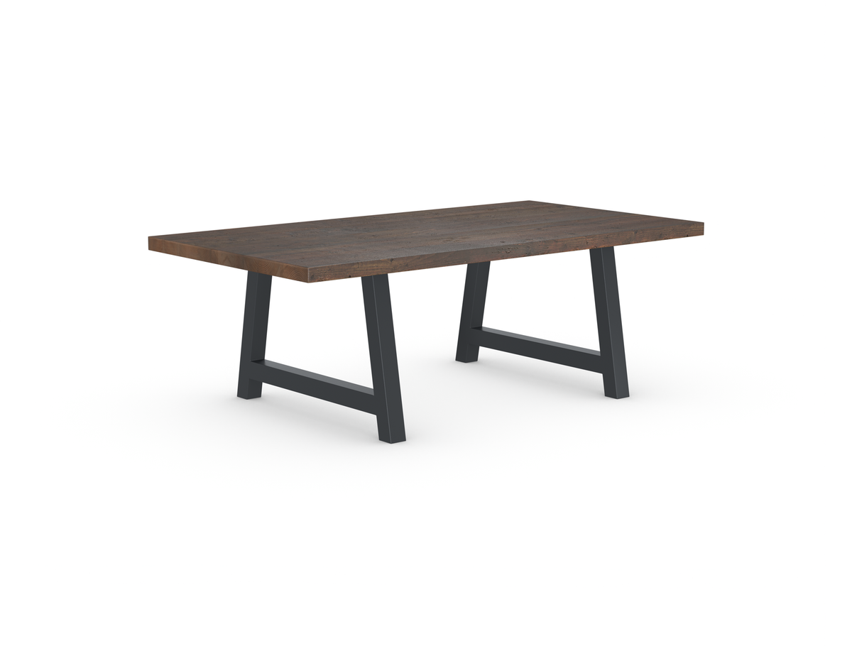 Rochester Dining Table - Long Overhang Custom Frame