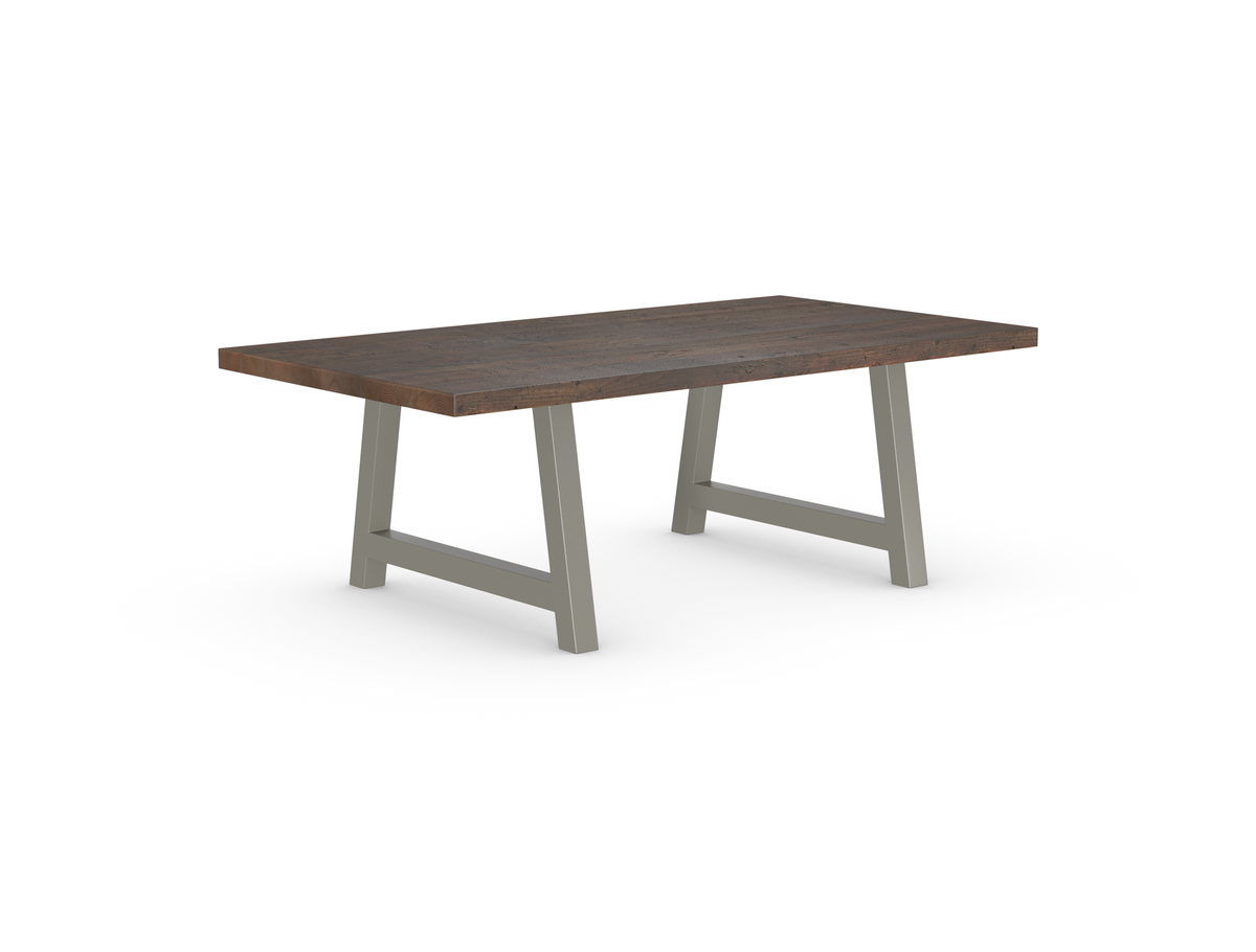 Rochester Dining Table - Long Overhang Custom Frame