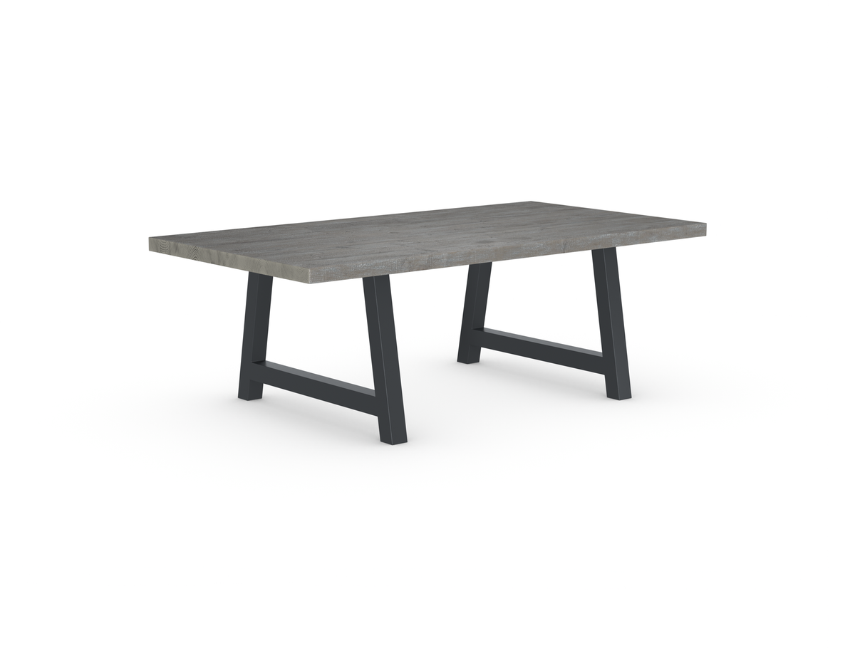 Rochester Dining Table - Long Overhang Custom Frame