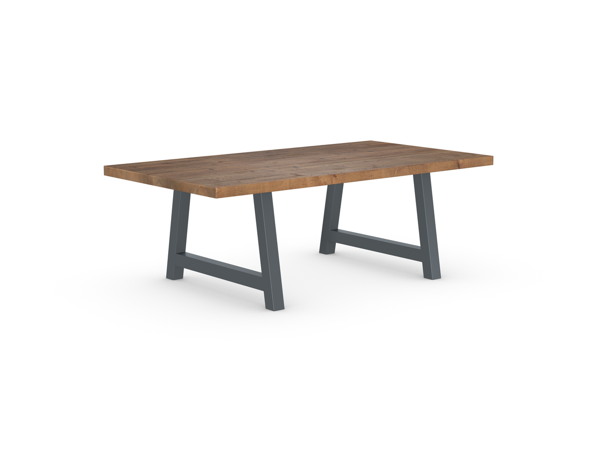 Rochester Dining Table - Long Overhang Custom Frame