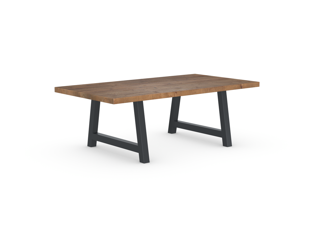 Rochester Dining Table - Long Overhang Custom Frame