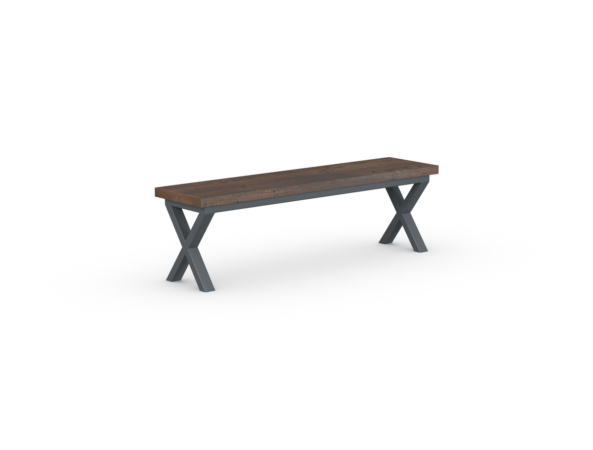 Shelby Bench - Crossed Leg