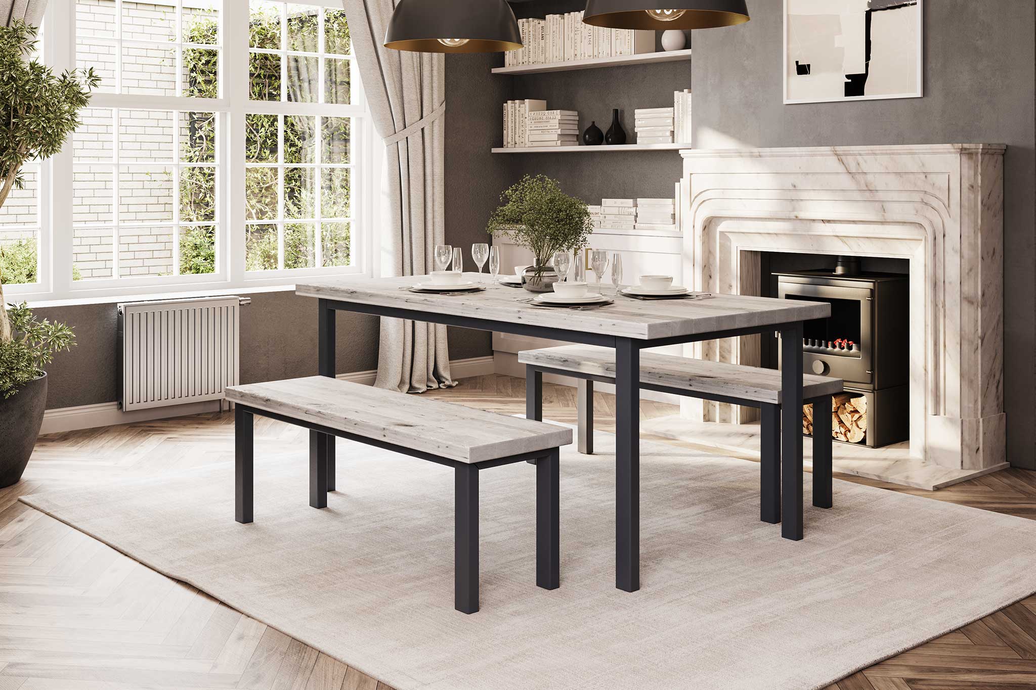 Shelby dining table deals