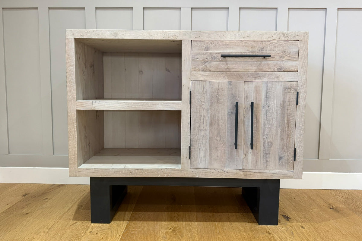 116.5 cm Cavendish Sideboard - Grey & Anthracite - Ex-Display