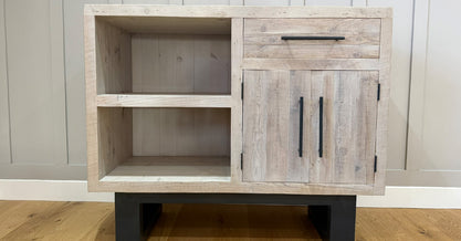 116.5 cm Cavendish Sideboard - Grey & Anthracite - Ex-Display