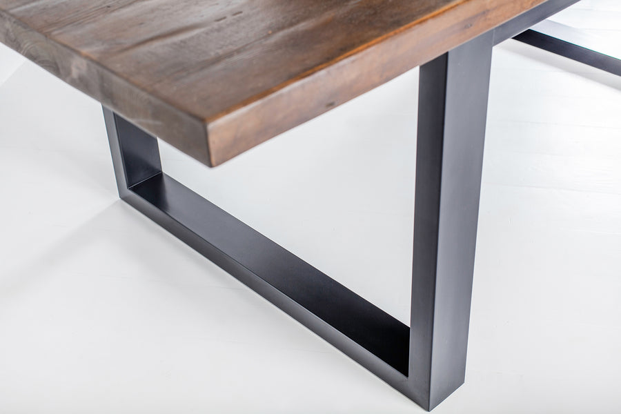 Cavendish Dining Table - Long Overhang Custom Frame