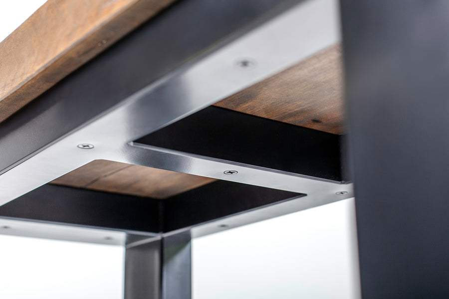 Cavendish Dining Table - Long Overhang Custom Frame