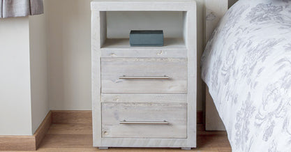 Branson Tall 2 Drawer Bedside