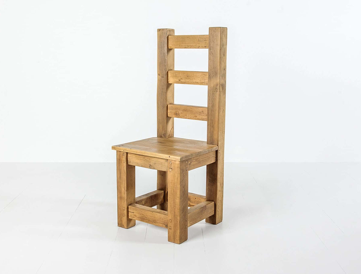 Distressed clearance wood chair