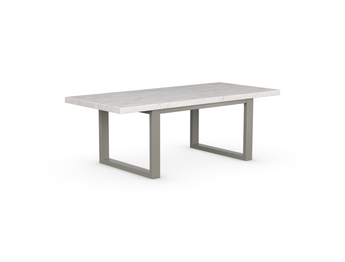 Cavendish Dining Table - Long Overhang Custom Frame