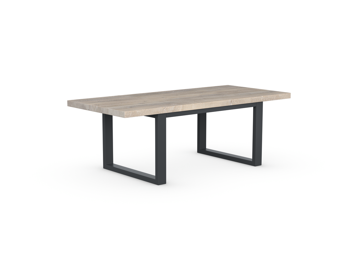 Cavendish Dining Table - Long Overhang Custom Frame