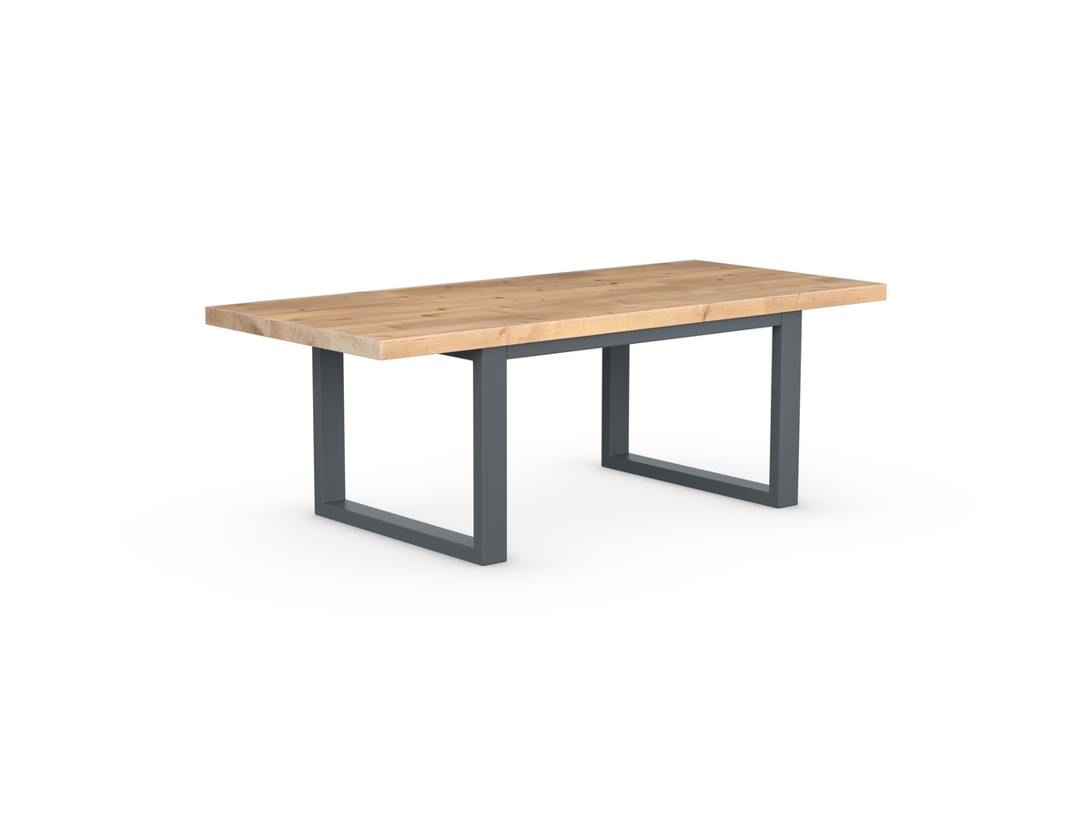 Cavendish Dining Table - Long Overhang Custom Frame