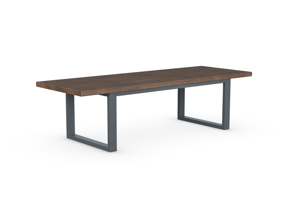 Cavendish Dining Table - Long Overhang Custom Frame