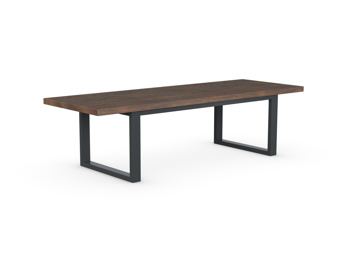 Cavendish Dining Table - Long Overhang Custom Frame