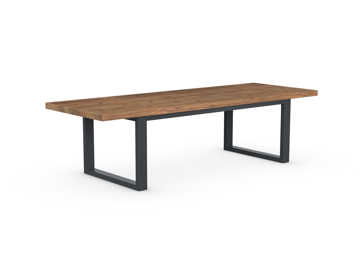 Cavendish Dining Table - Long Overhang Custom Frame