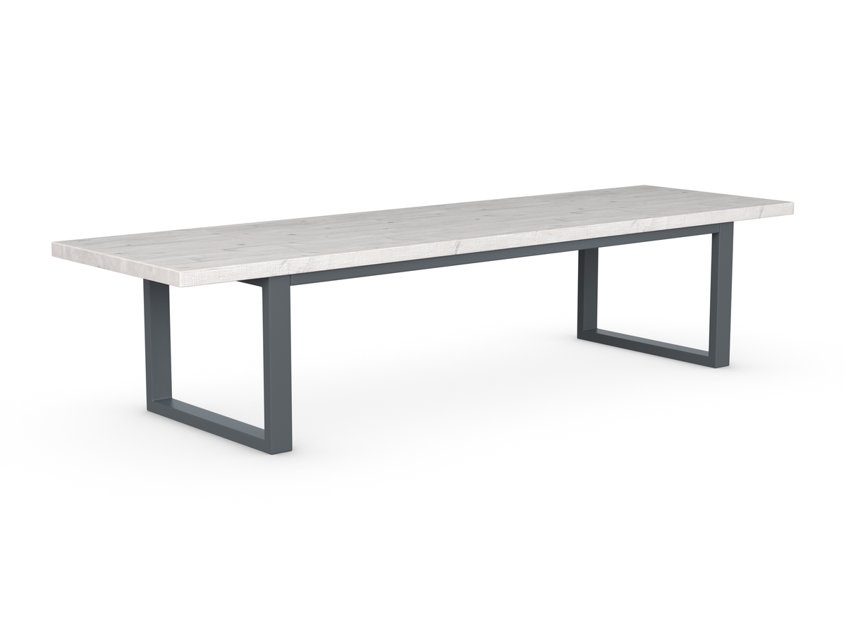Cavendish Dining Table - Long Overhang Custom Frame