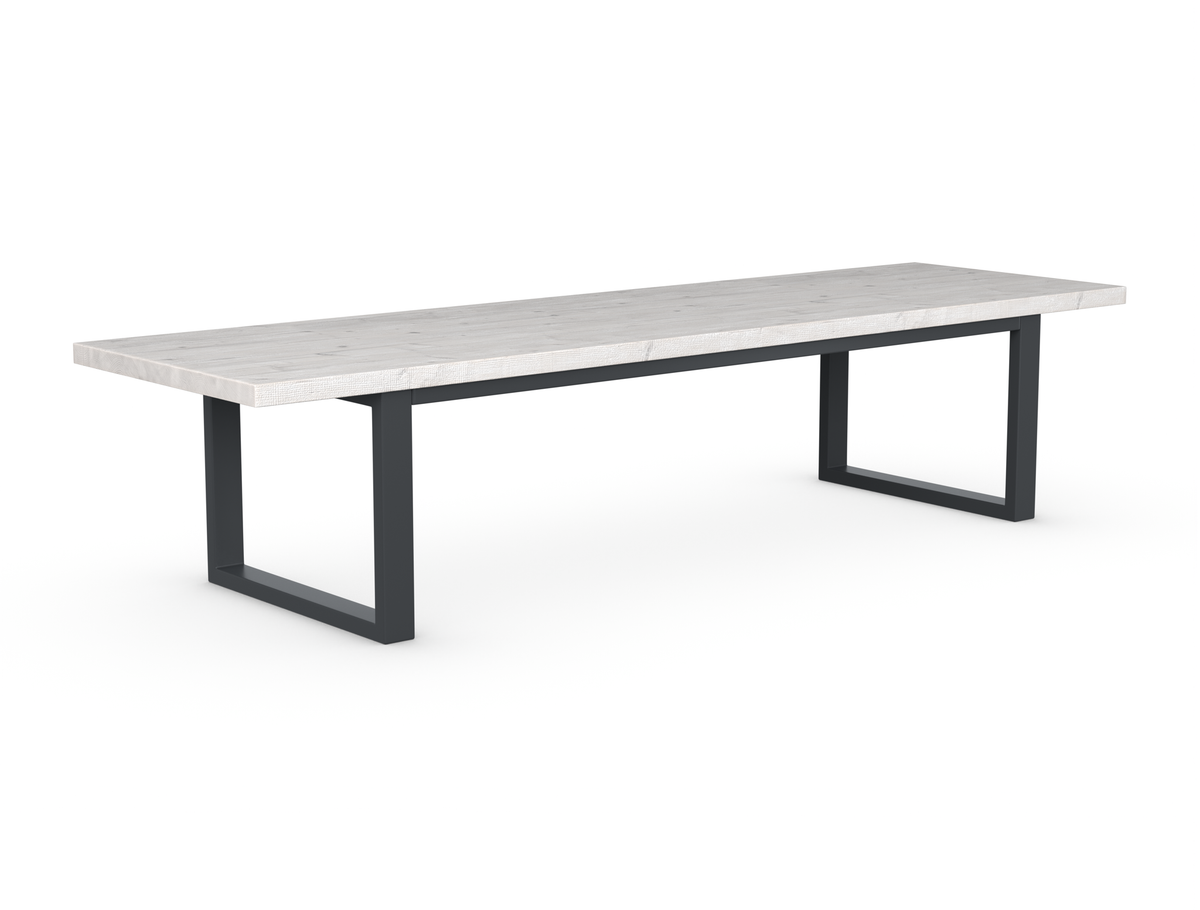 Cavendish Dining Table - Long Overhang Custom Frame