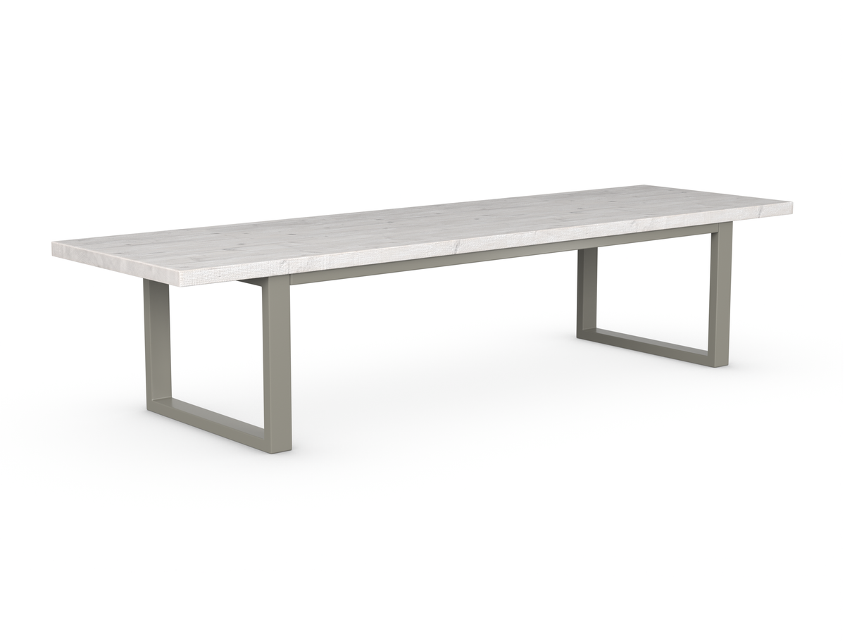 Cavendish Dining Table - Long Overhang Custom Frame