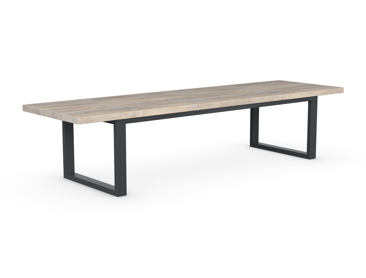 Cavendish Dining Table - Long Overhang Custom Frame