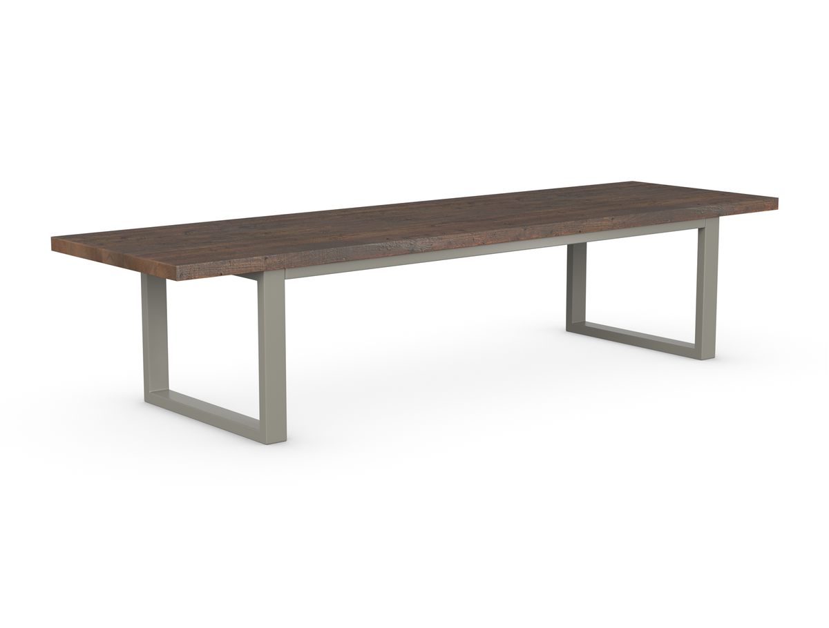 Cavendish Dining Table - Long Overhang Custom Frame