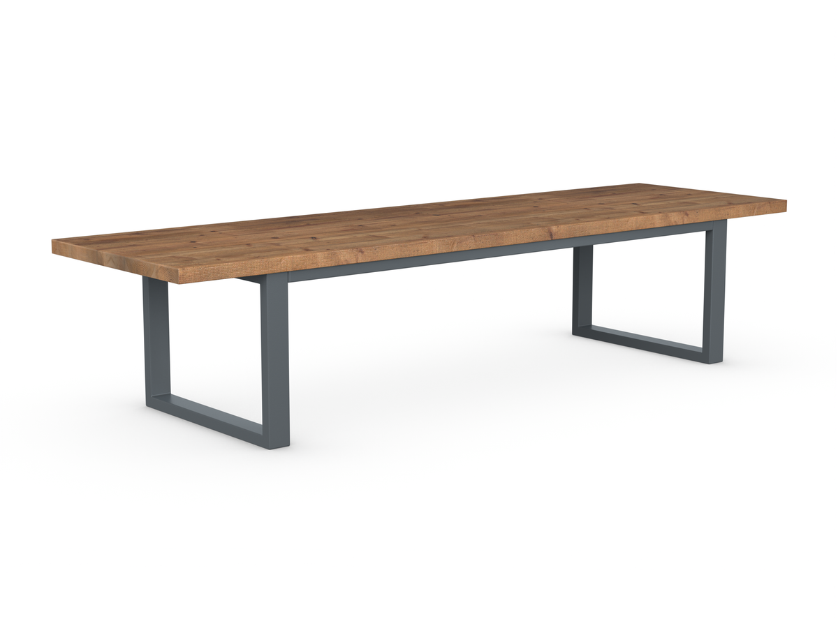 Cavendish Dining Table - Long Overhang Custom Frame