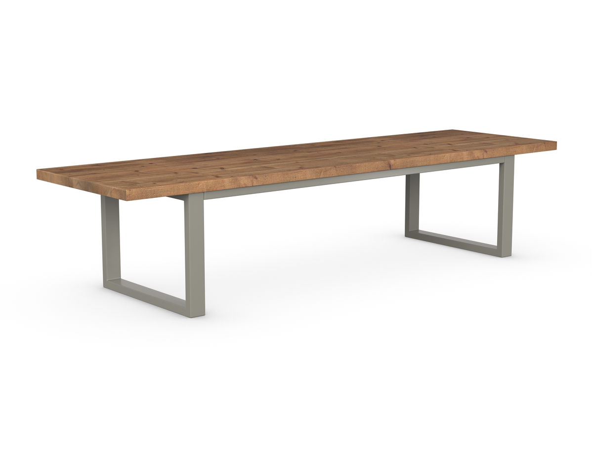 Cavendish Dining Table - Long Overhang Custom Frame